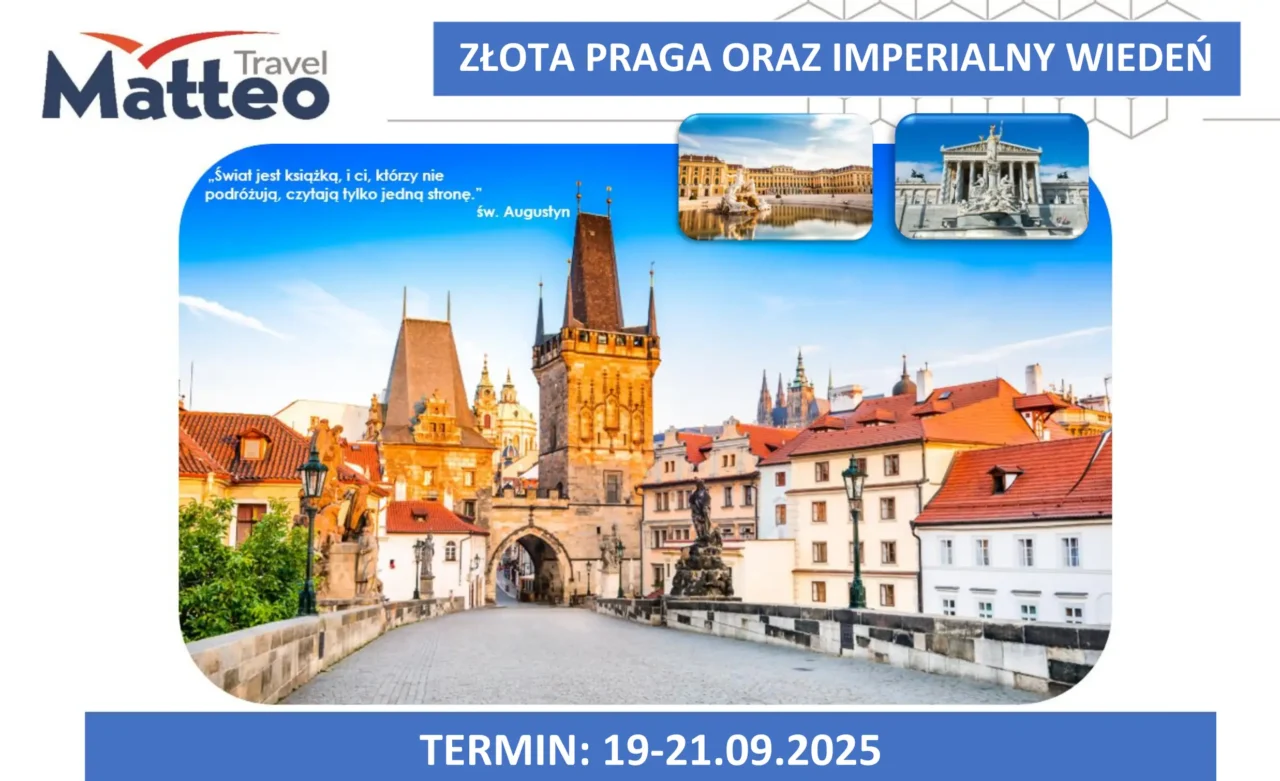Pielgrzymka Wiedeń Praga 19-21.09.2025
